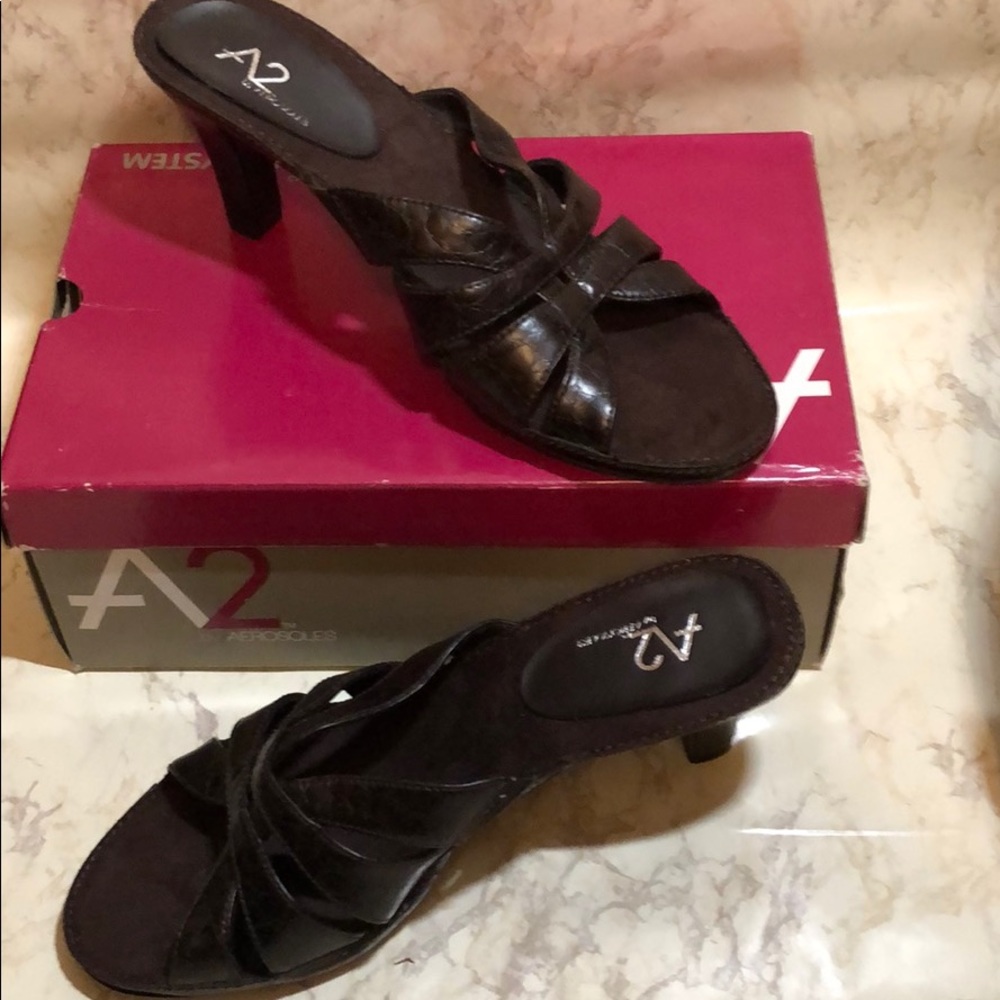 NWT Aerosoles A2 “Powder Blue” Sandals